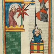 enluminure codex manesse les amants medievaux